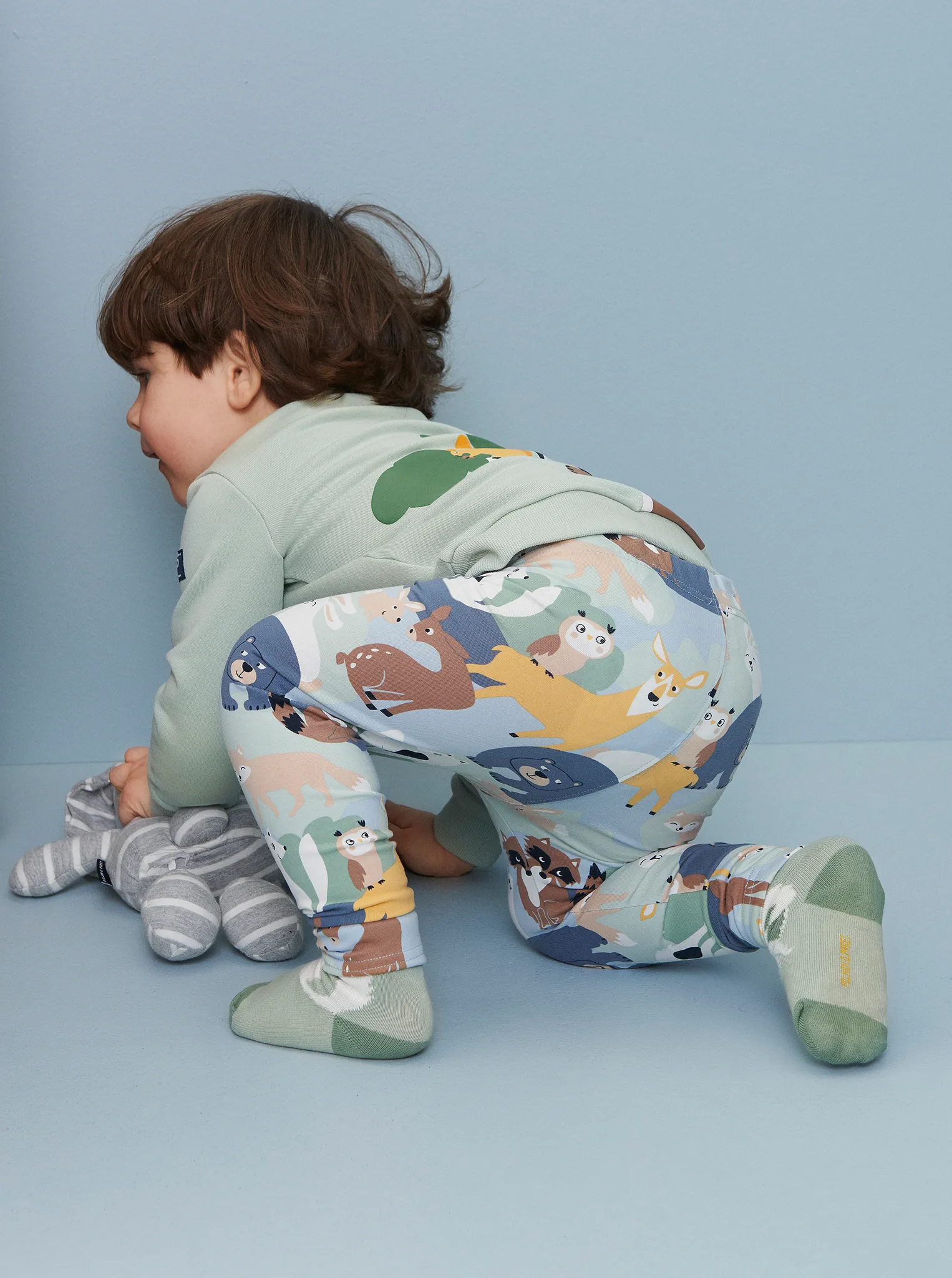 Nordic Animal Kids Leggings