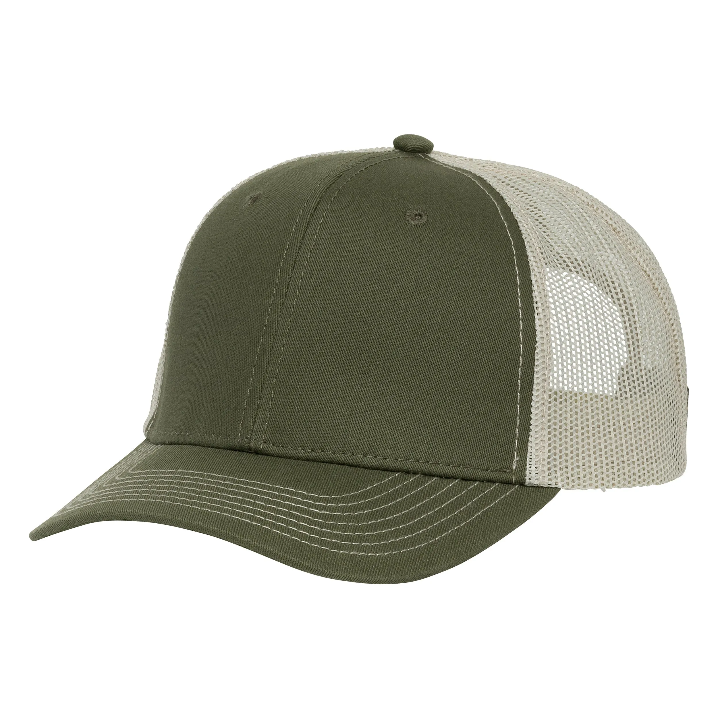 Olive Cap | Stone MeshBack