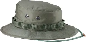 Olive Drab - Military Boonie Hat - Polyester Cotton