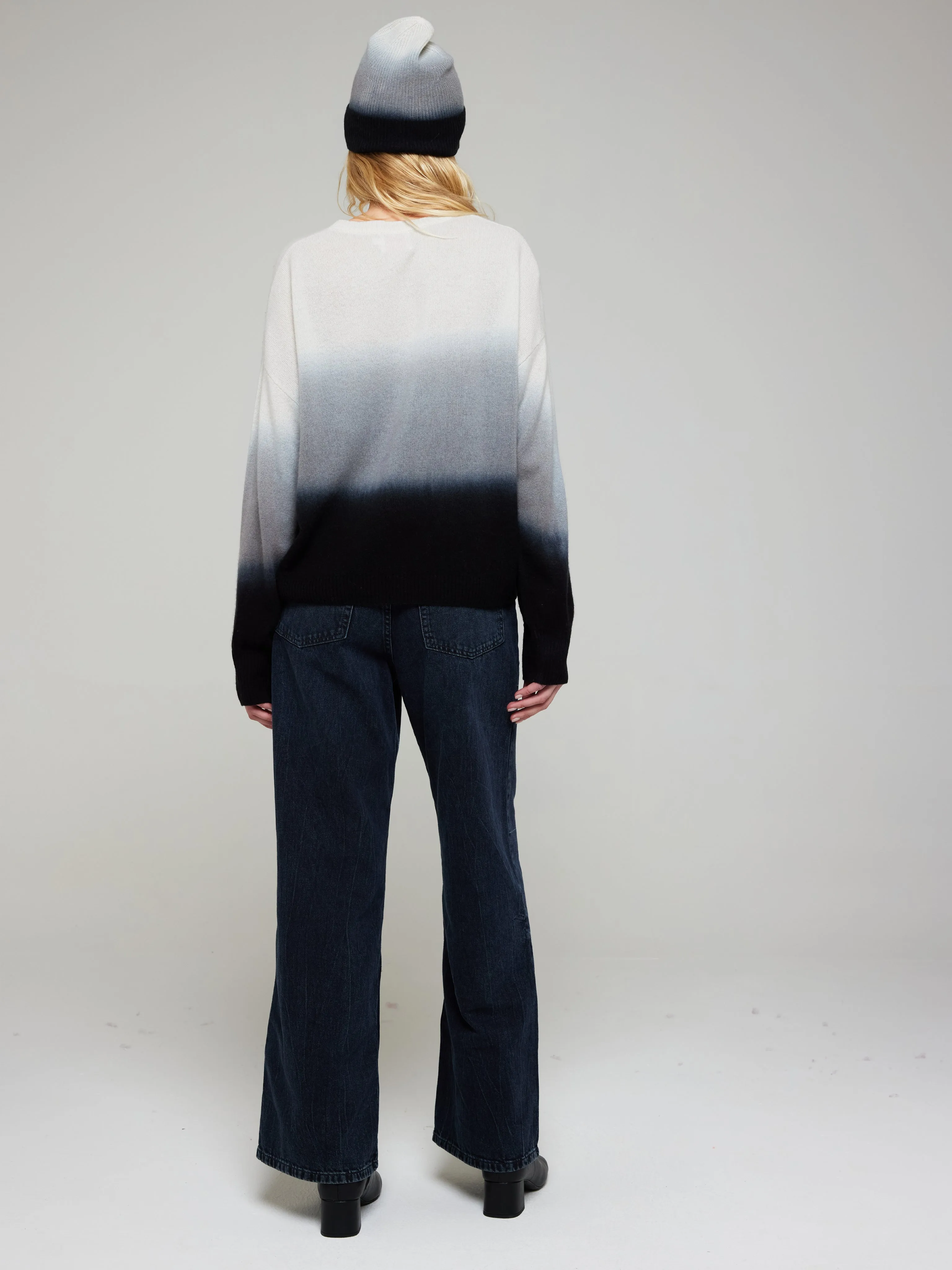 Olympia Ombre Cashmere Crew Neck