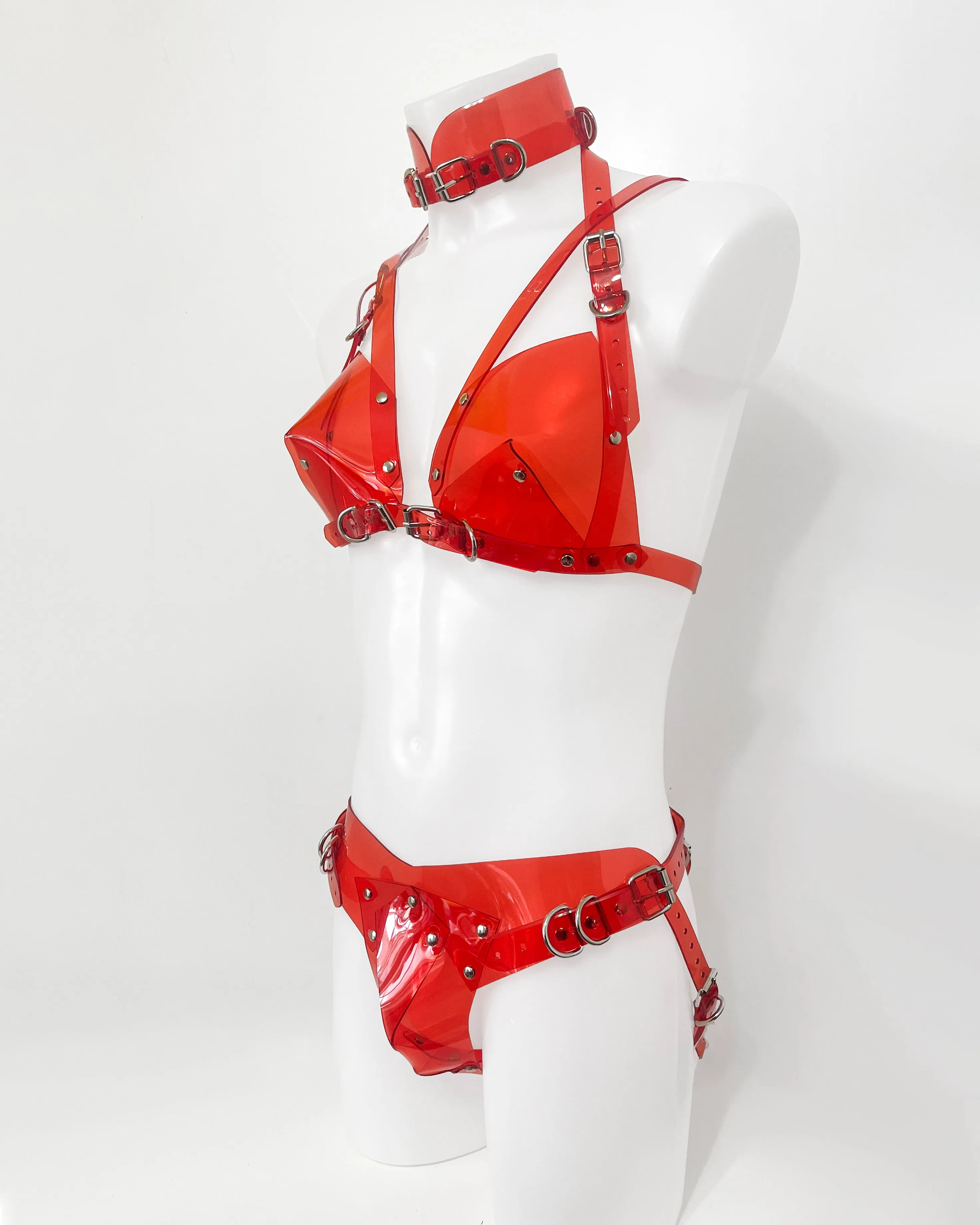 Onyx Brahness / Harness   Posing Panties Set