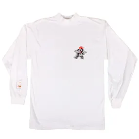 Overripe Powell Peralta Ray Barbee Mock Turtleneck Tee White Small (1989)