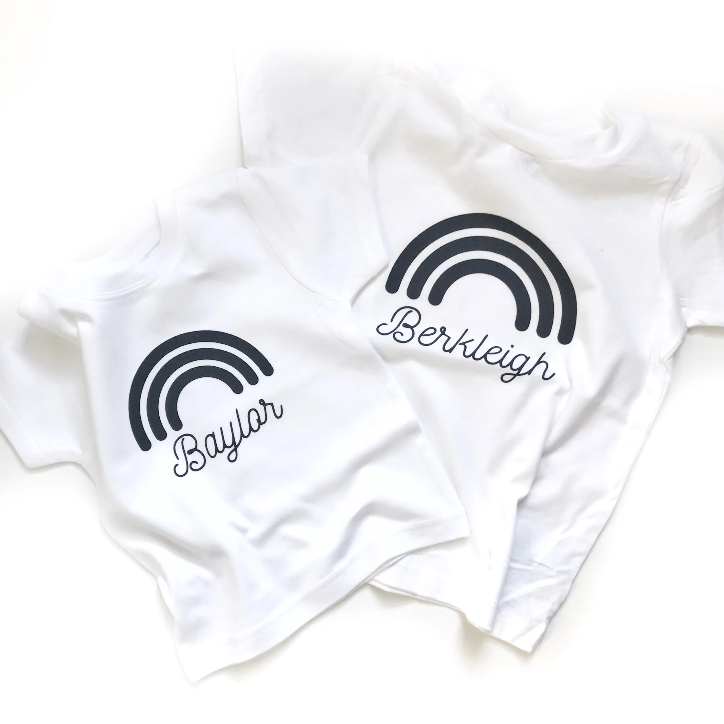 Personalized Name Bodysuit - Rainbow