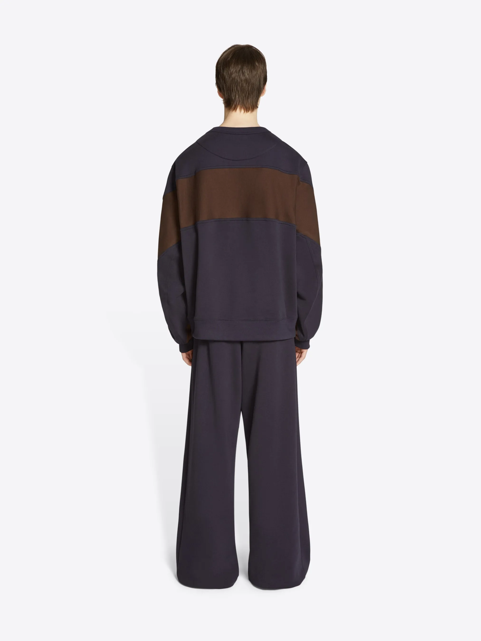 Pleated sweatpants