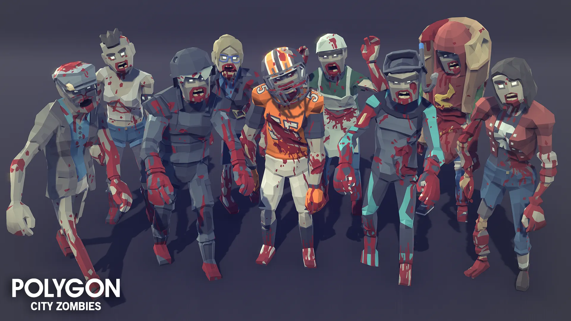 POLYGON - City Zombies Pack