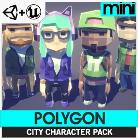 POLYGON MINI - City Characters Pack