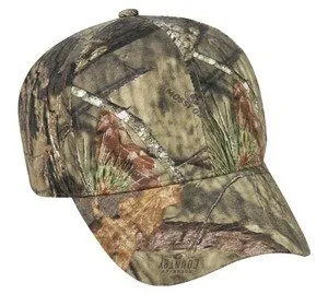 Pro Round Crown Twill Camo Hunting Cap