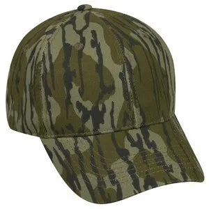 Pro Round Crown Twill Camo Hunting Cap