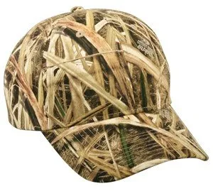 Pro Round Crown Twill Camo Hunting Cap