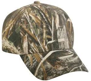 Pro Round Crown Twill Camo Hunting Cap