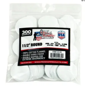 Pro-Shot 6mm-30Cal Patches 300PK