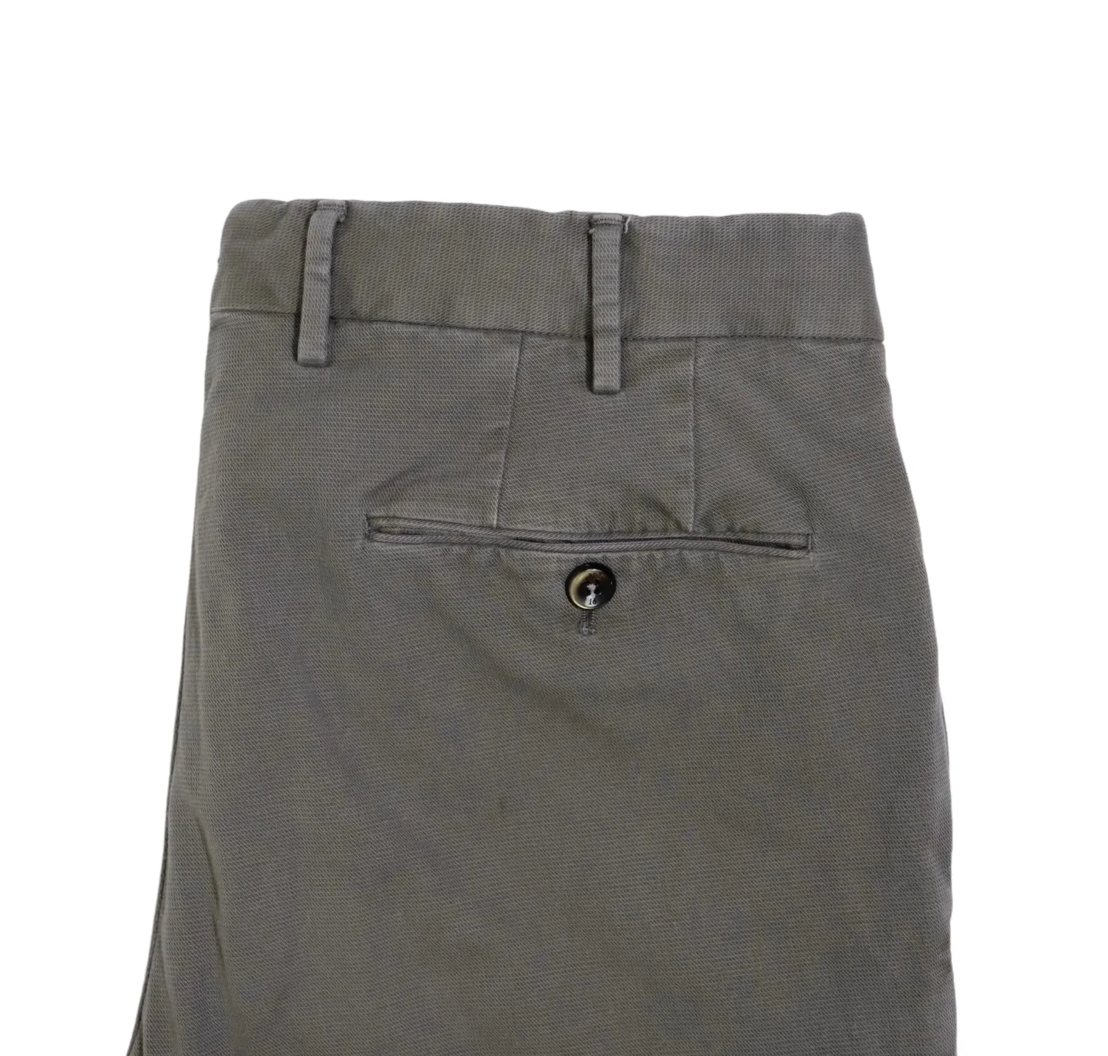 PT01 - Olive Mid-Rise Cotton Chinos 48