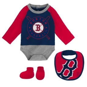 Red Sox Baseball Baby Outfit