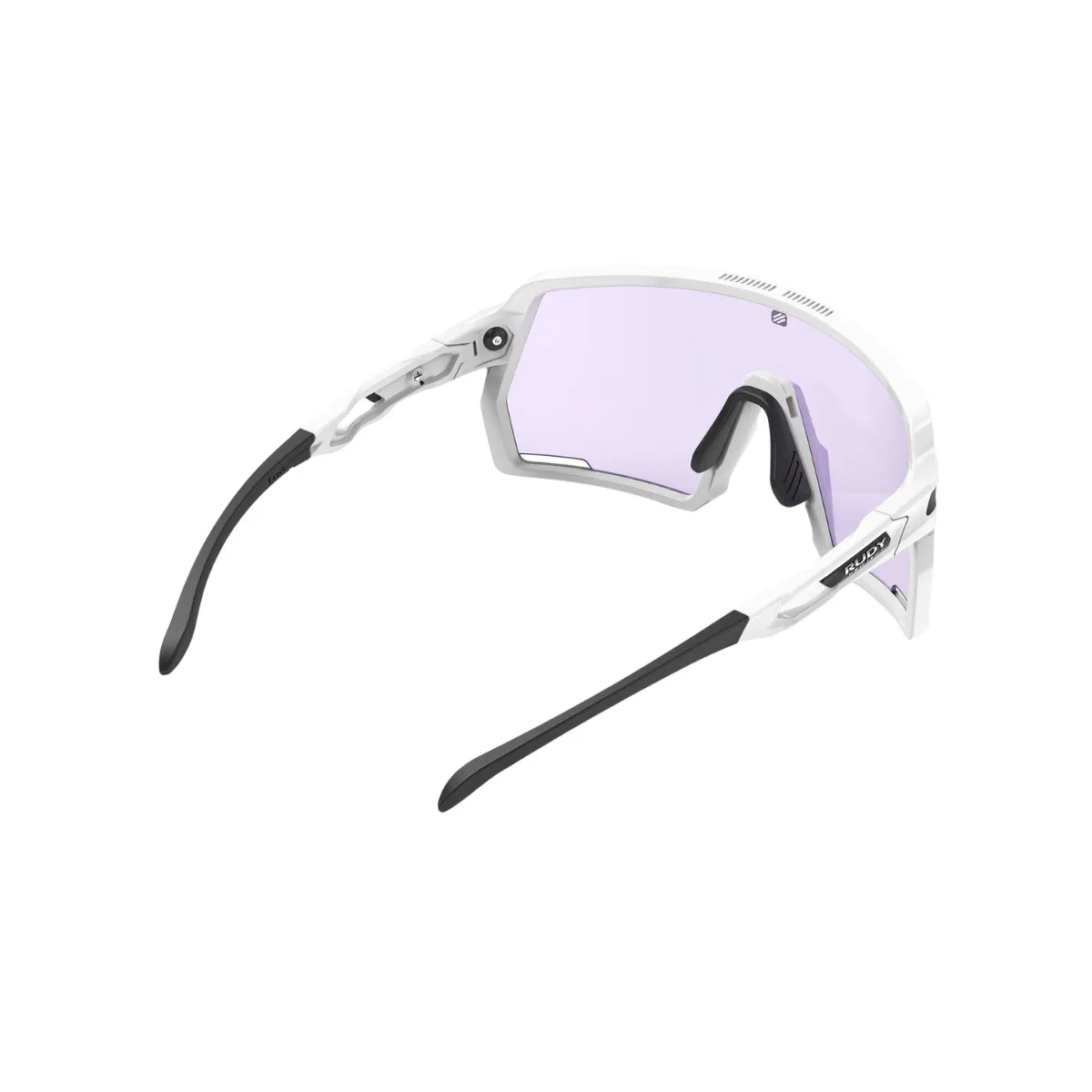 Rudy Project Kelion White Gloss Impactx™ Photochromic 2 Laser Purple Glasses