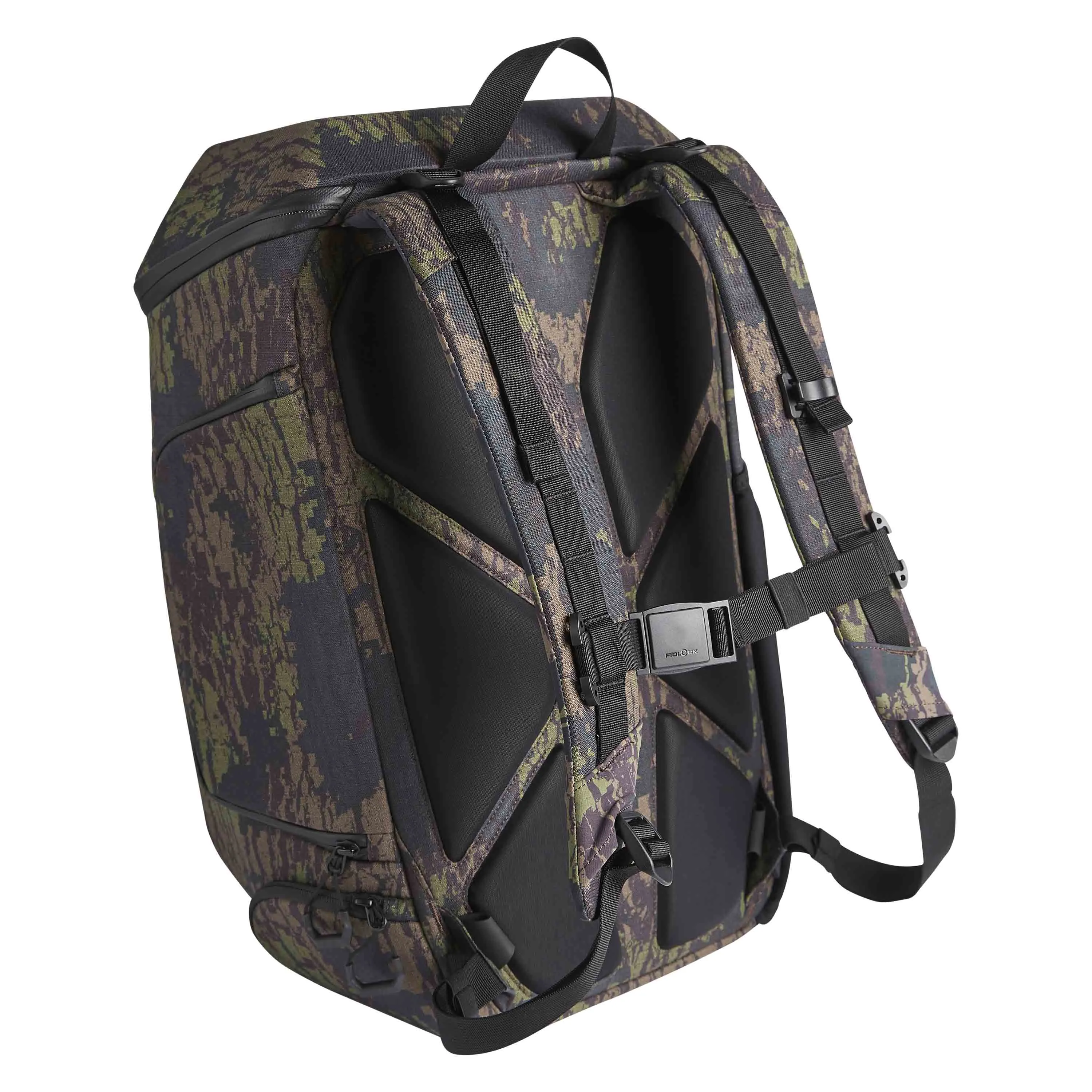 Rural Hipster Bow Bag - Digital Black Forest Camo