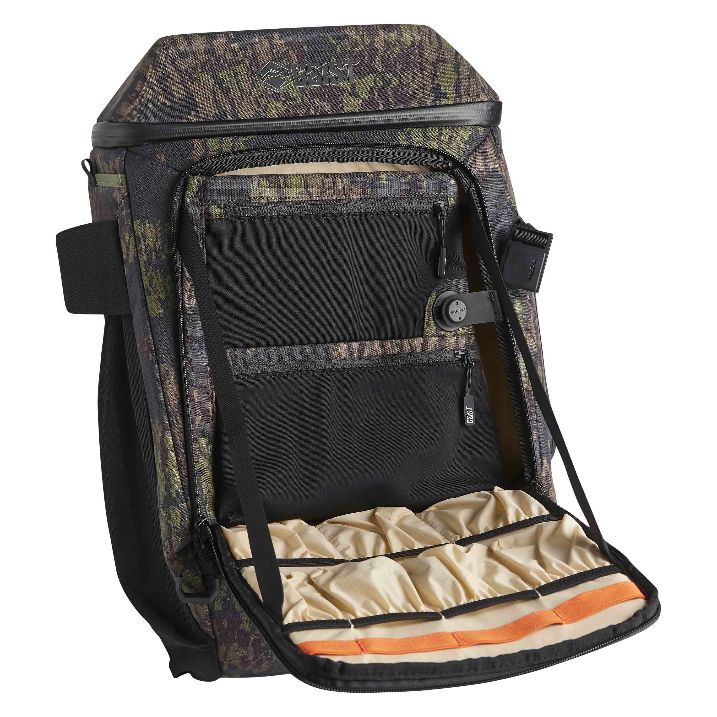 Rural Hipster Bow Bag - Digital Black Forest Camo