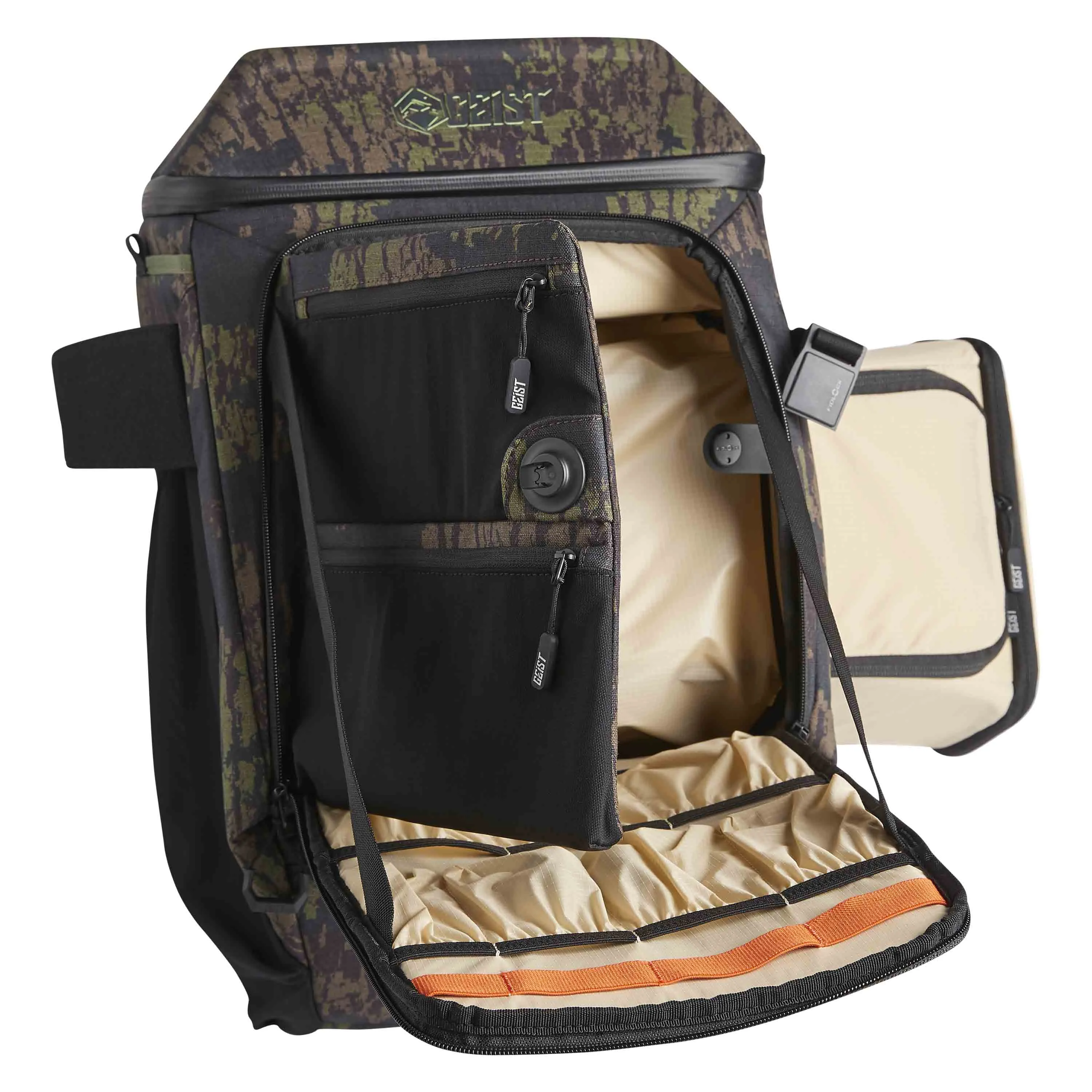 Rural Hipster Bow Bag - Digital Black Forest Camo