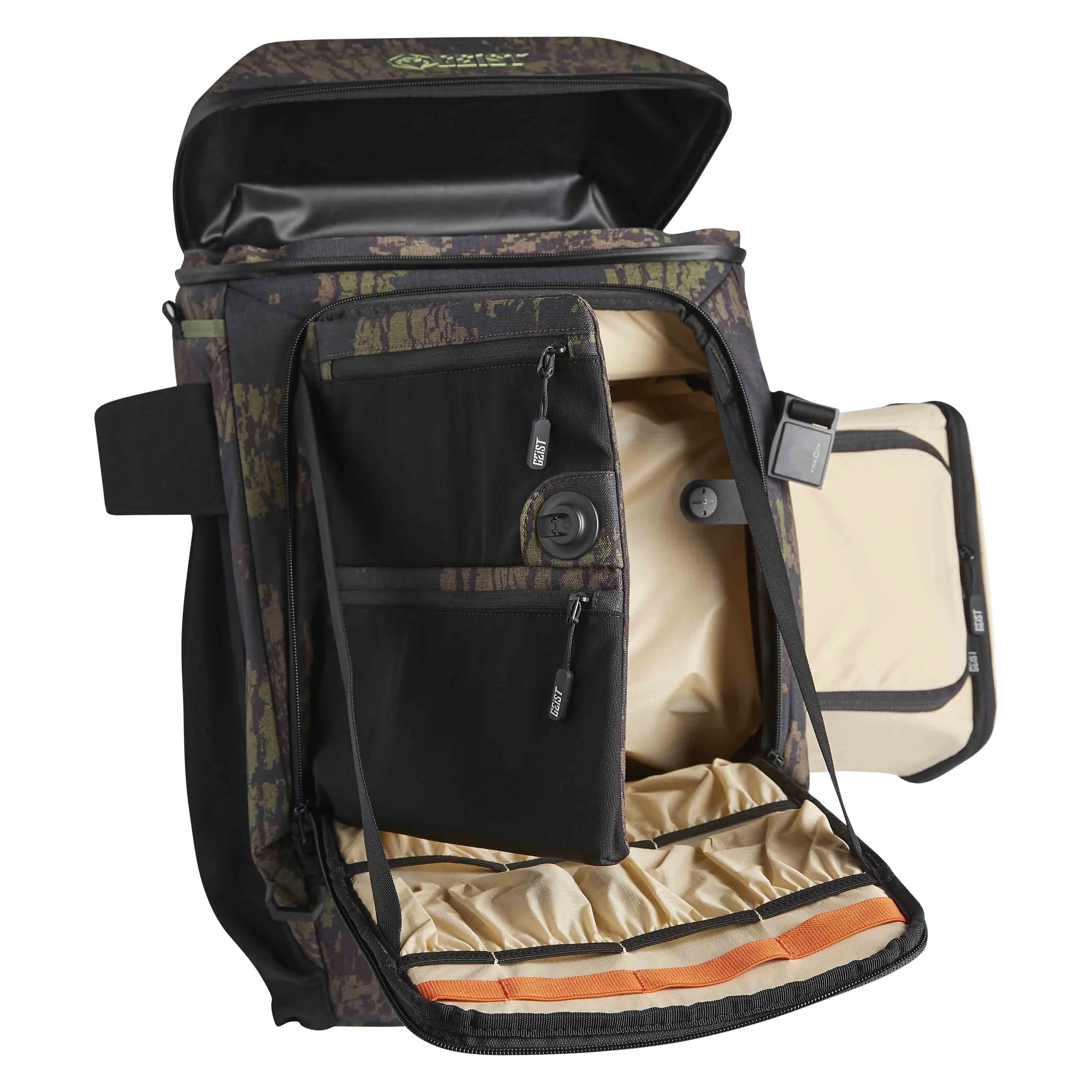 Rural Hipster Bow Bag - Digital Black Forest Camo