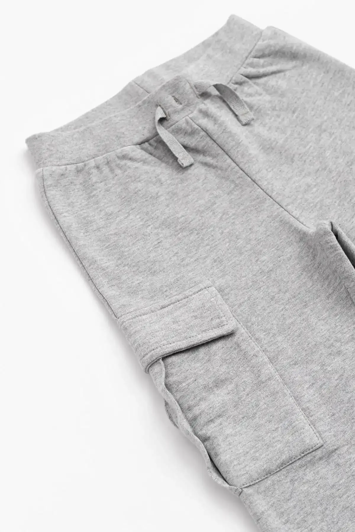 SALE - Cargo Sweatpants_Heather Grey