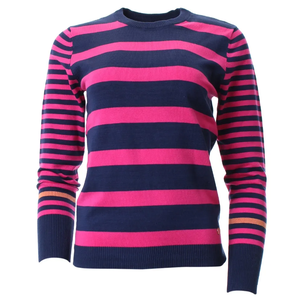 SAMANTHA JUMPER (NAVY/PINK)