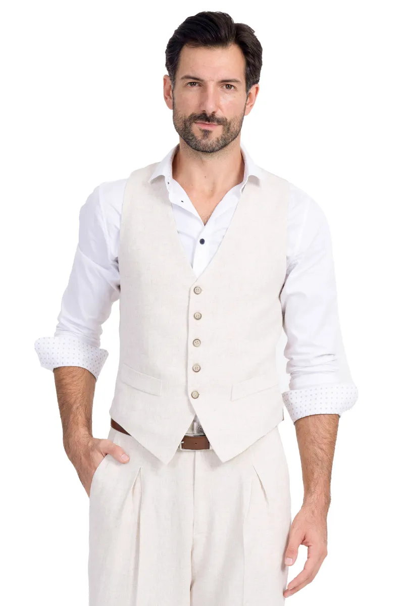 Sand Beige Men's Tango Vest