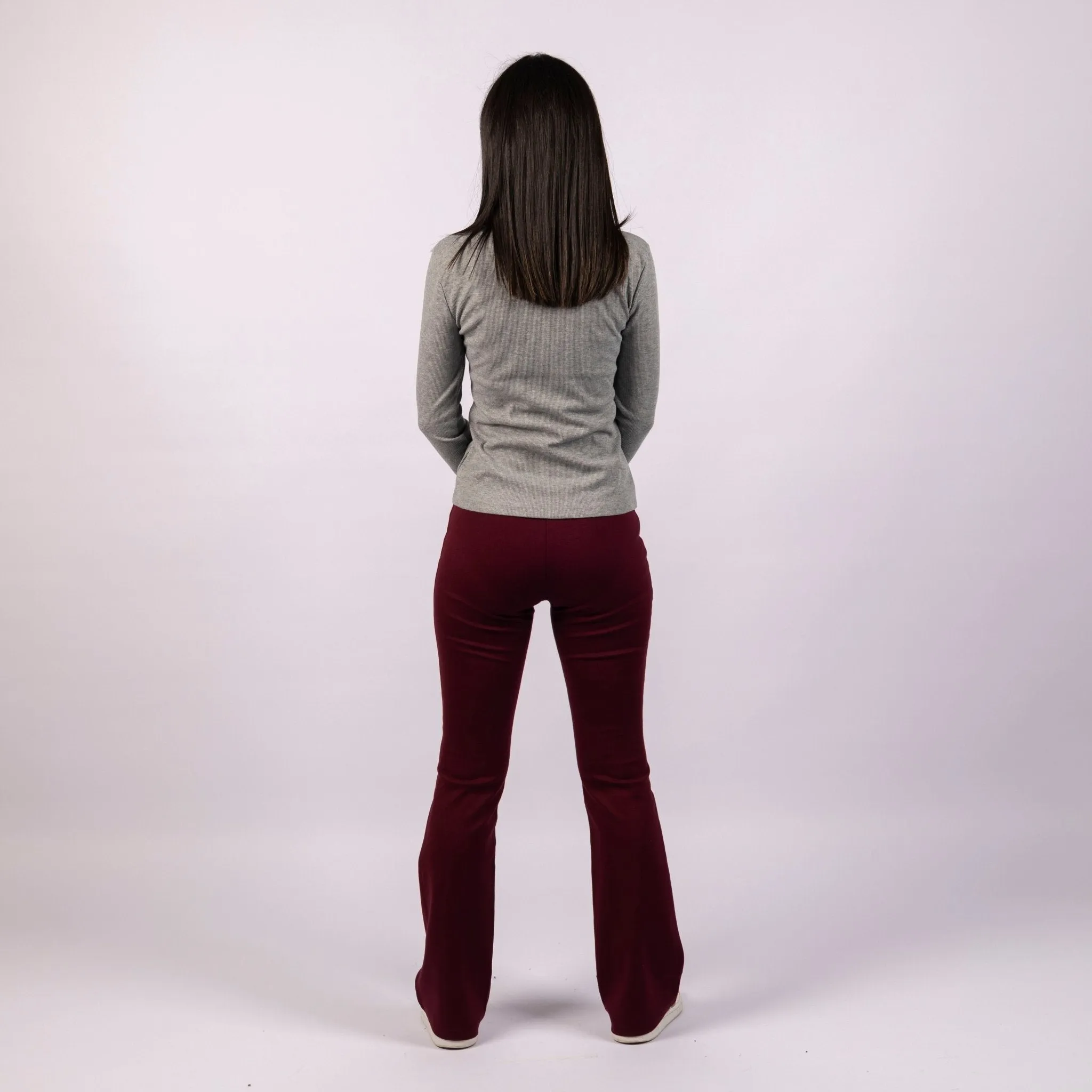 Scarlet Wine | Women Flare Leggings