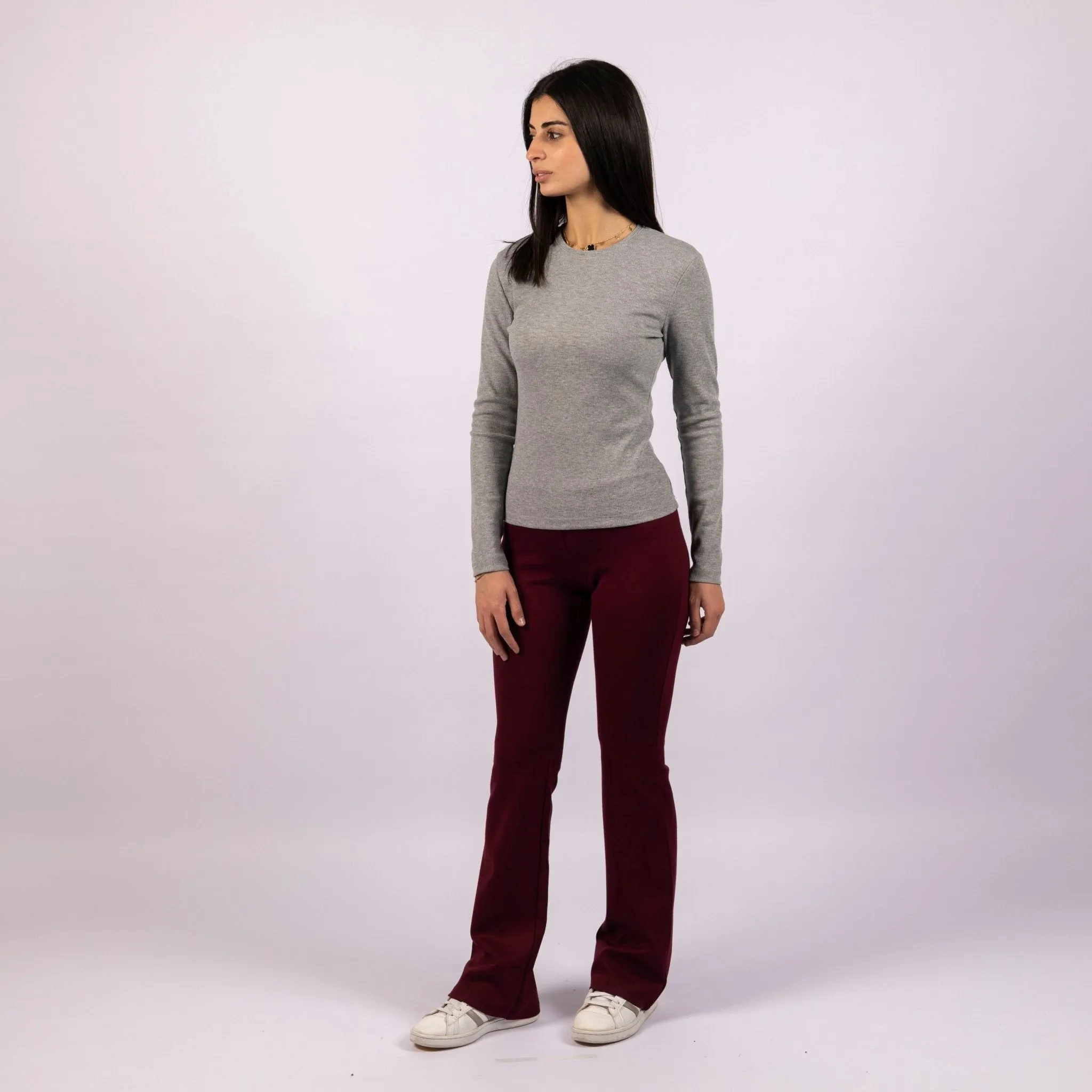 Scarlet Wine | Women Flare Leggings