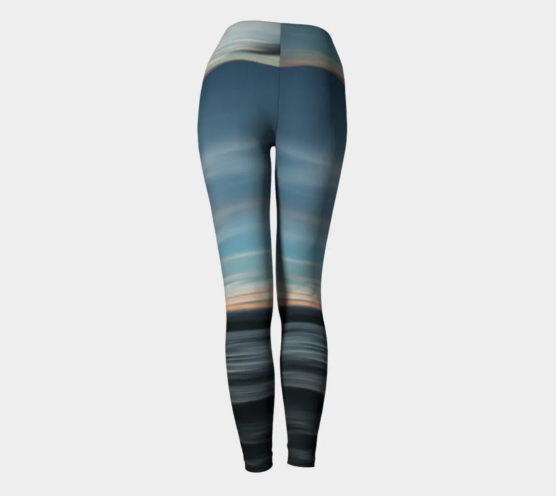 Sea Ripples Fashion   Yoga Leggings