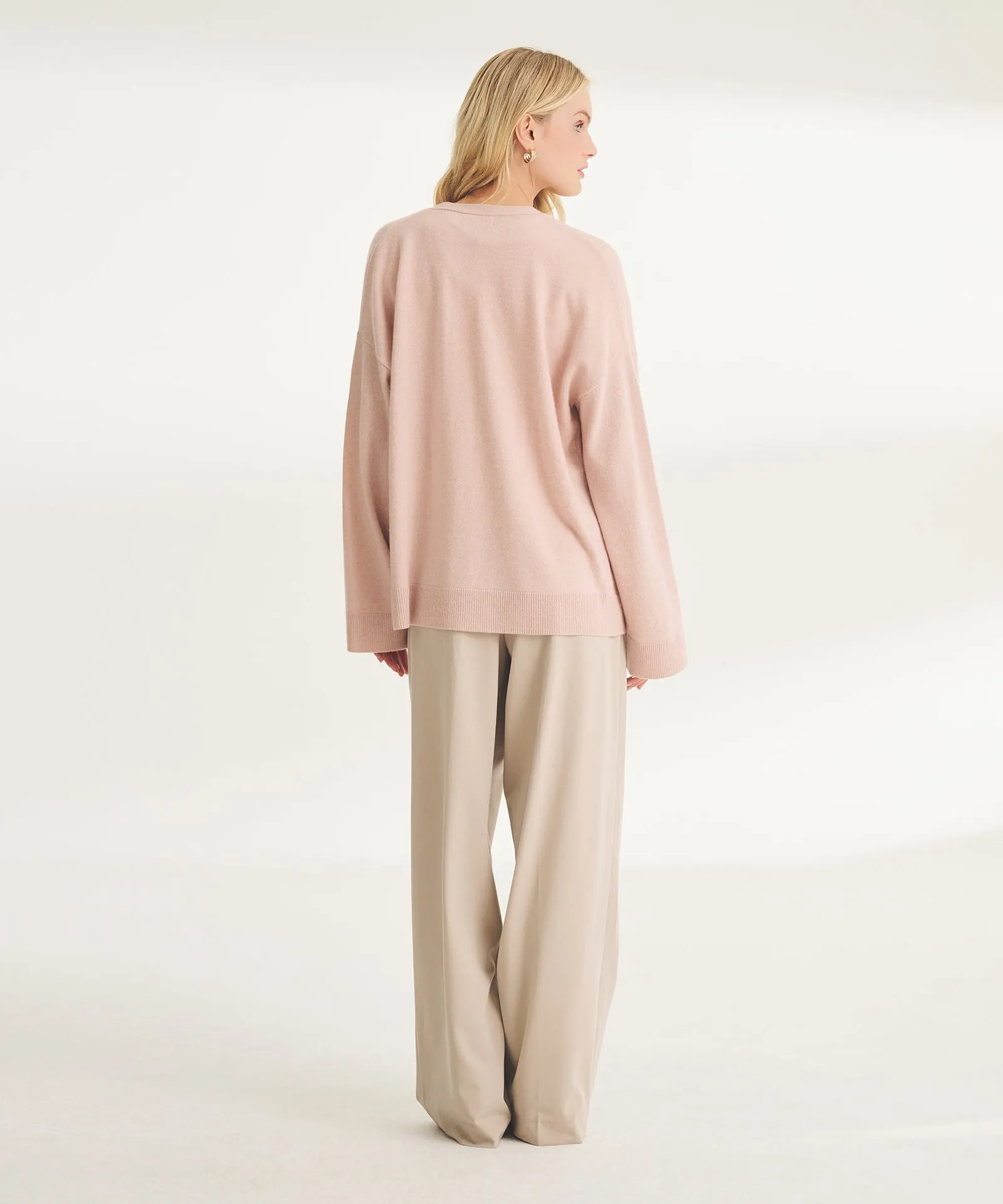 Signature Cashmere Boxy Cardigan