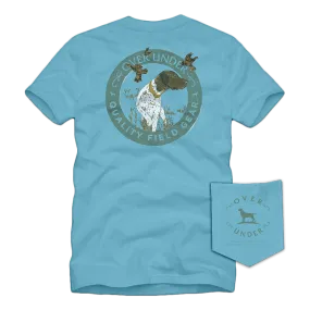 S/S Pointer Hunting Quail T-Shirt Beachwash