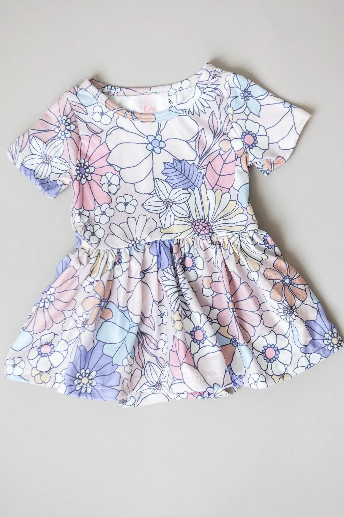 Sweet Escape S/S Twirl Girls Bodysuit