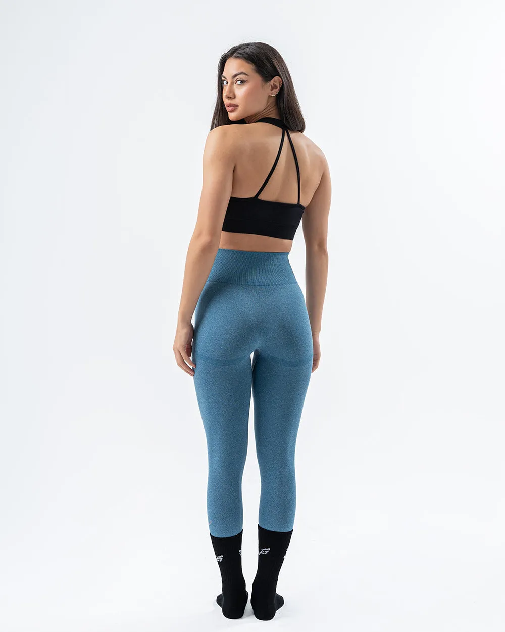 The Sculpted Blue Leggings