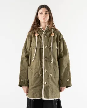 Toogood Trawlerman Coat in Khaki