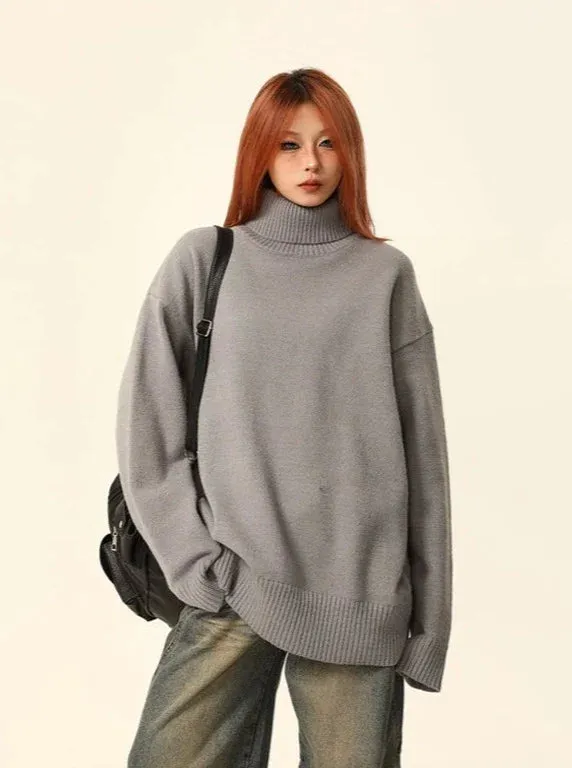 Turtleneck Oversized Sweater