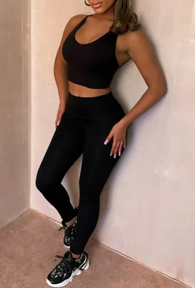 Ultimate Escape Black Ultimate Stretch High Waisted Leggings