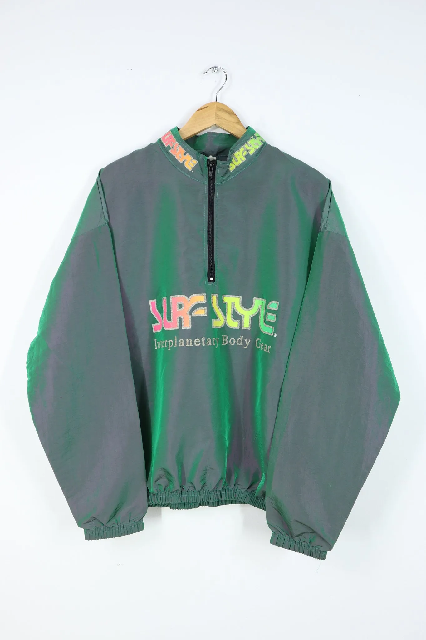 Vintage Surf Style Windbreaker