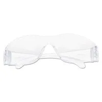 Virtua Safety Eyewear, Clear Lens, Polycarbonate, HC, Clear Frame, Polycarbonate