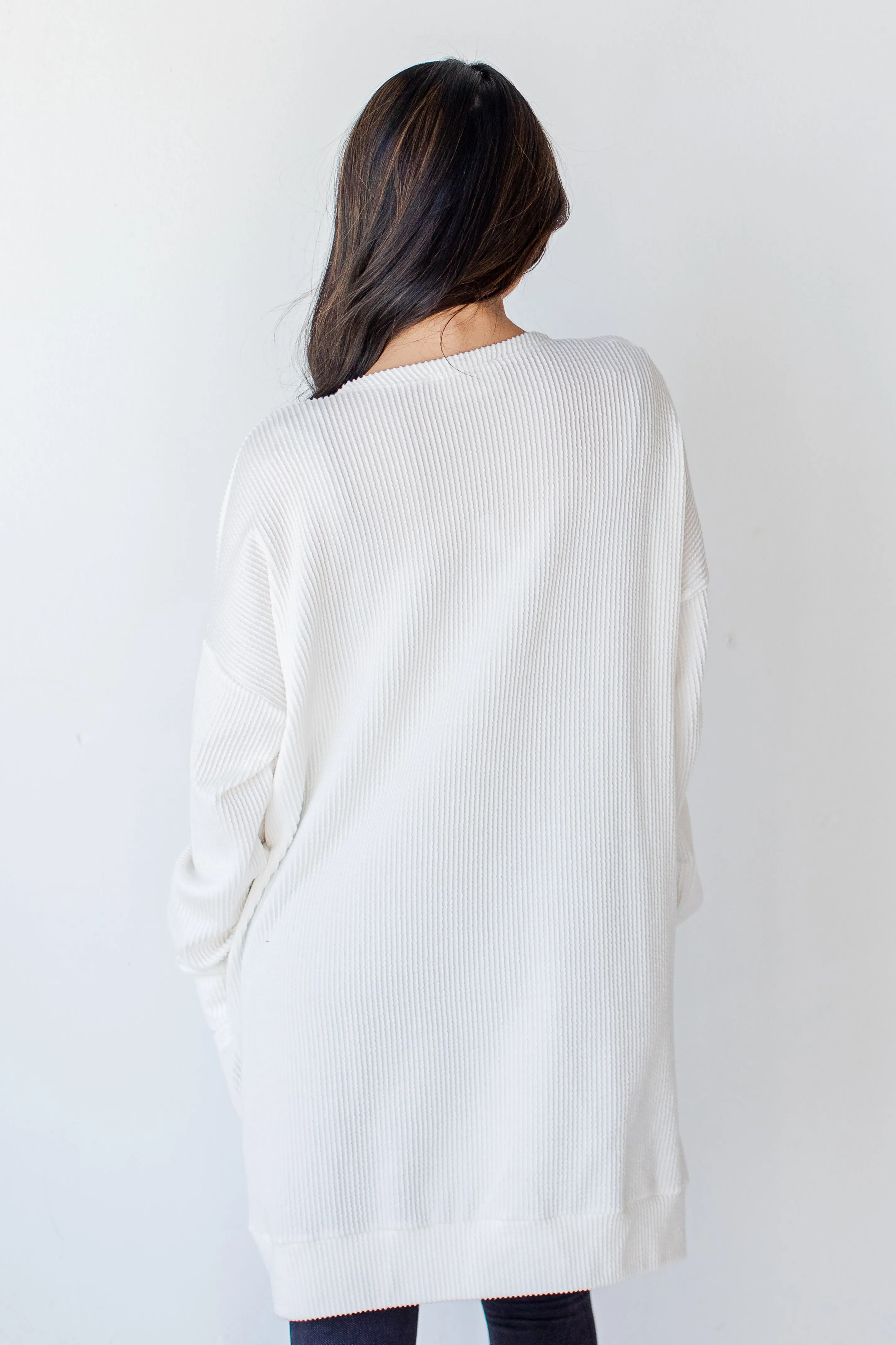 Weekends At Home Corded Cardigan