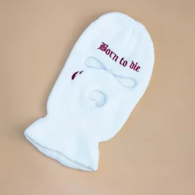 White Born To Die 3 Holes Ski Mask