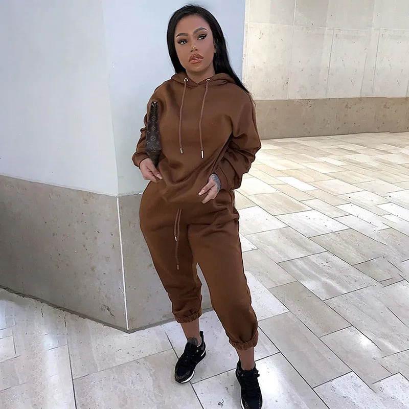 Winter Fashion Outfits for Women Tracksuit 2 pc