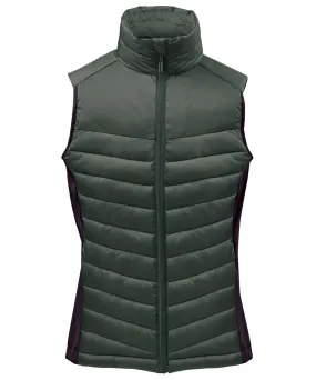 Womens Montserrat thermal vest | Spruce/Mallard