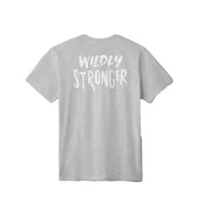 Yeti Wildly Stronger SST Heather Gray T-Shirt