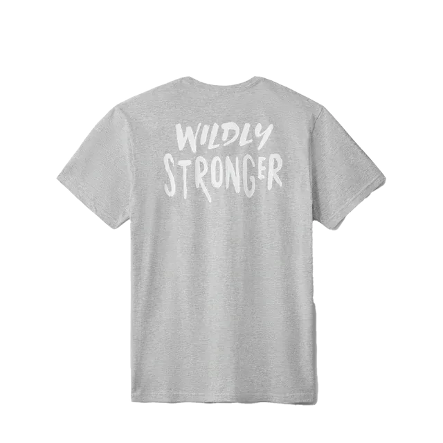 Yeti Wildly Stronger SST Heather Gray T-Shirt